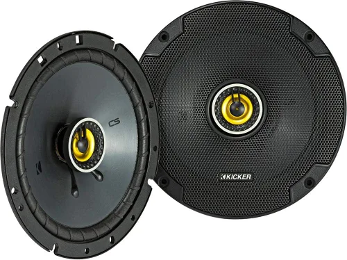 Vista 2 de KICKER Paquete de 2 artículos: cuatro altavoces coaxiales de la serie CS de 6.75 "4-Ohm - 2X 46CSC674