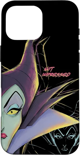 Vista 19 de iPhone 16 Disney Villains Maléfica No Impressed Funda de Halloween