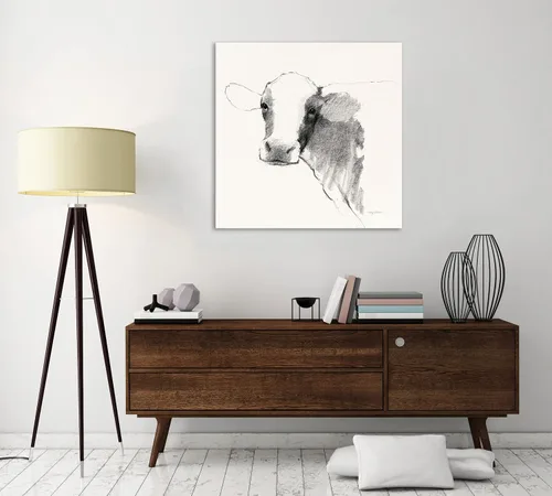 Vista 4 de Jaxson Rea "Life at Home VI Vintage Cream Gallery Wrapped Canvas by Avery Tillmon, 12" x 12
