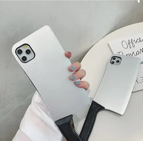 Vista 3 de para iPhone 11 Funda de silicona creativa, linda, imitación de alto nivel, divertida, con forma de cuchillo de cocina, antideslizante y protectora
