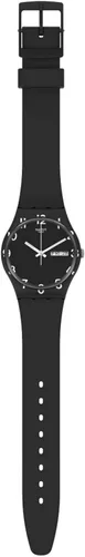 Vista 2 de Swatch Sobre negro Negro - Reloj estándar