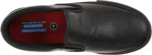 Vista 5 de Skechers para trabajar Gibson-Brogna SR sin cordones para mujer