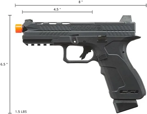 Vista 4 de Poseidon CSI Orion Close Combat Tactical GBB Semi/Full Auto Airsoft Pistola