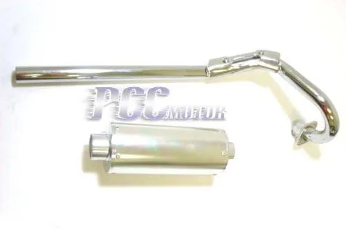 Vista 2 de TUBO DE ESCAPE PARA HONDA XR50 CRF50 XR CRF 50 PARA SDG PARA SSR 110 125CC PIT BIKES EX05