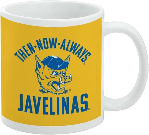 Vista 259 de Abilene Christian Wildcat Taza de café de cerámica, tazas de regalo novedosas para café, té y bebidas calientes, 11 onzas, color blanco