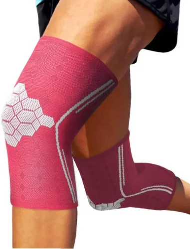 Vista 11 de Sparthos - Rodilleras de compresión (par) – Soporte para deportes, correr, alivio del dolor en las articulaciones – Rodillera para hombres y mujeres