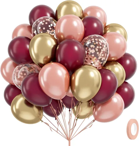 Vista 22 de 60 globos de perlas de doble relleno de 12 pulgadas, globos blancos perlados, globos de látex blanco para bodas, despedidas de soltera, baby shower