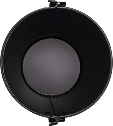 Vista 7 de Oklahoma Joe's 5279338P04 - Cesta de acero inoxidable para ahumador, color plateado y cubo de goteo 9518545P06, cubo de goteo, negro