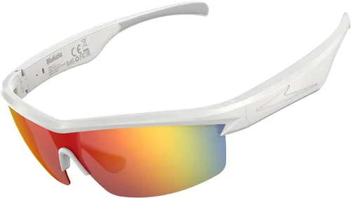 Vista 11 de Gafas Bluetooth impermeables para ciclismo, correr, color negro