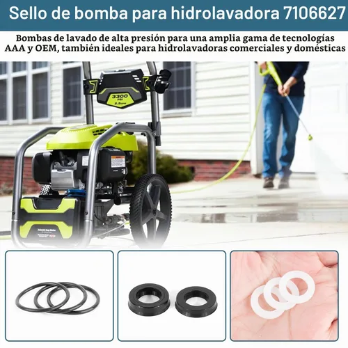 Vista 4 de 7106627 Kit de sello de bomba de lavadora a presión para limpieza Simpson