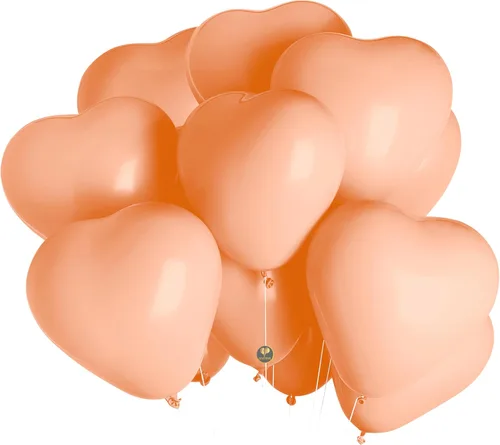 Vista 20 de AFTERLOON® - Globos biodegradables de 12 pulgadas con forma de corazón, de látex natural extra fuerte, grueso, para propuesta, matrimonio, amor