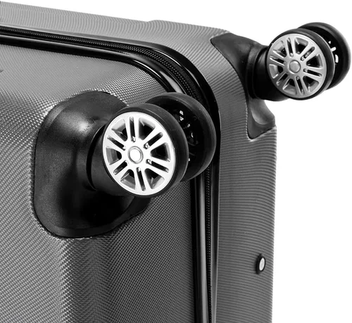 Vista 62 de Juego de equipaje de 3 piezas – Maletas con ruedas giratorias multidireccionales – Bolsa de viaje Maleta ABS con bloqueo TSA – Maletas de carcasa