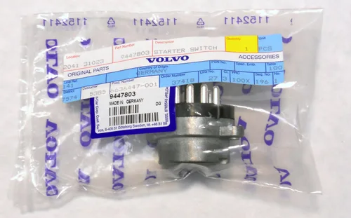 Vista 3 de Interruptor de encendido Volvo original 850 760 940 (ver lista para ajustar) #9447803 NUEVO OEM Volvo Compatibilidad 760 850 940 SE 960, NUEVO