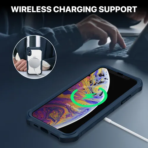 Vista 68 de CENHUFO Funda de privacidad para iPhone 11 Pro, funda de cuerpo completo con protector de pantalla de privacidad de vidrio templado 9H integrado