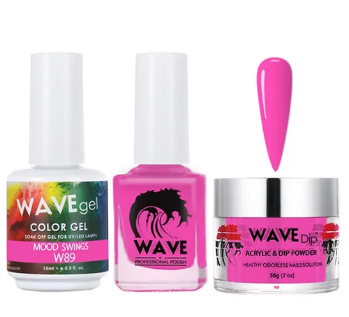 Vista 163 de WAVEGEL - Juego de gel de remojo, laca de uñas y polvo acrílico a juego - Colección Simplicity - #P109 Blizzard