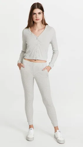 Vista 2 de Monrow Joggers Oat Rib para mujer
