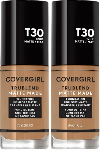 Vista 134 de COVERGIRL TruBlend Base Líquida Mate Hecha, Beige Arena