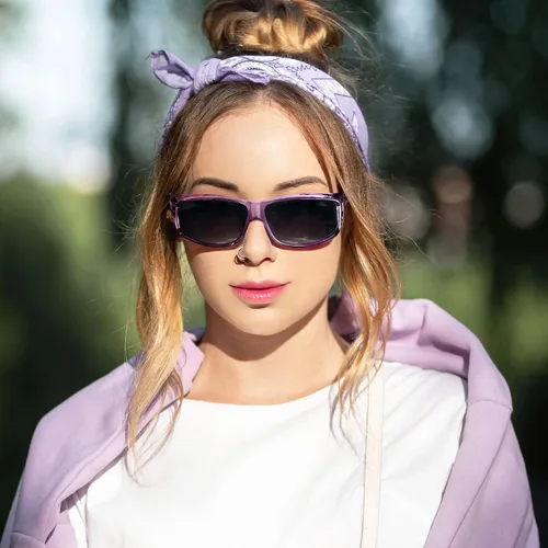 Vista 2 de URUMQI Sunglasses Fit Over Glasses Polarized 100 UV Protection Wrap-around Sunglasses for Men Women Driving