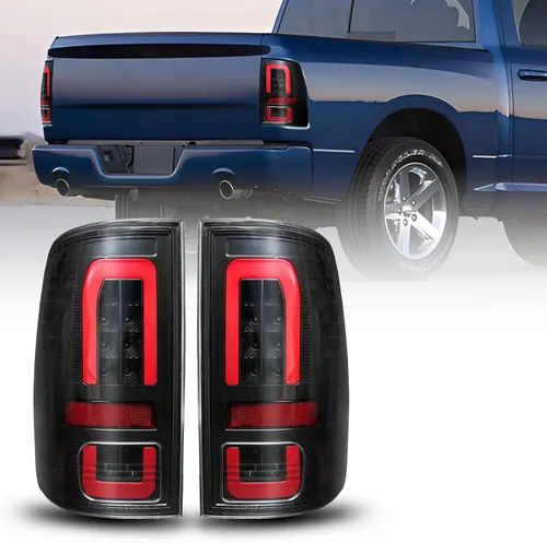 Vista 9 de AUTOONE Conjunto de luces traseras Dodge RAM 2026, montaje de lámpara trasera para Dodge RAM Pickup Rear Factory OEM del lado del conductor
