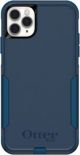 Vista 3 de OtterBox Commuter Series - Funda para iPhone 11 Pro Max (solamente), embalaje no minorista, a medida (azul)