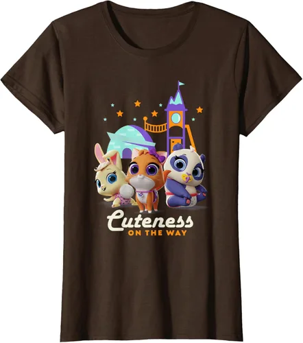 Vista 20 de Disney Camiseta Junior T.O.T.S. Cuteness On the Way Negro