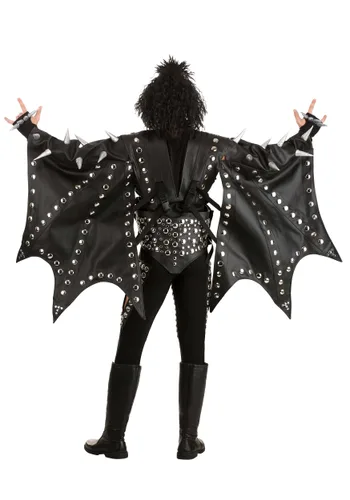 Vista 6 de Disfraz auténtico de demonio Gene Simmons Multicolor