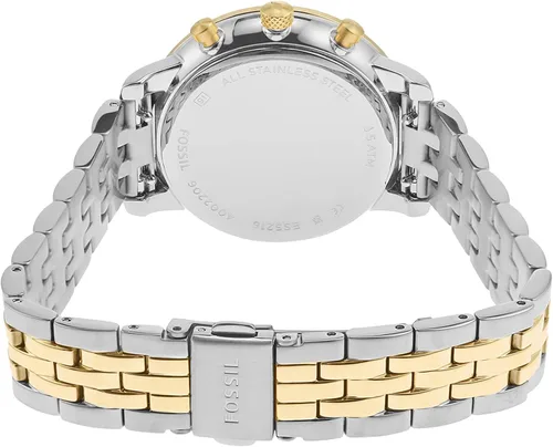 Vista 3 de Fossil Neutra - Reloj cronógrafo de cuarzo de acero inoxidable para mujer