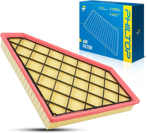 Vista 74 de PHILTOP CA9525 Engine Air Filter for Kia Sorento 2003-2009 Flexible Panel, Increased Acceleration, Engine Protection, Easy Install, No Tools