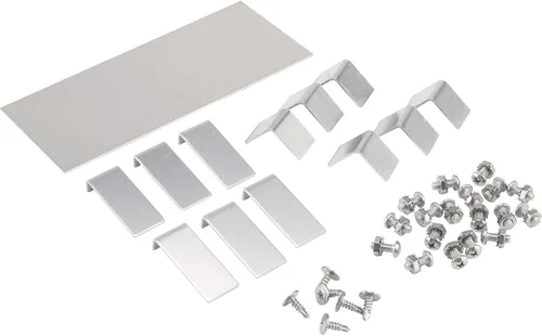 Vista 5 de Speedway Motors Kit de cubierta de ventilador de aluminio, collar ajustable que se adapta a diámetros de ventilador de 15 a 20 pulgadas, para autos