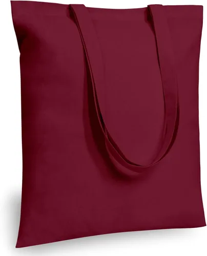 Vista 31 de TOPDesign Paquete de 10 bolsas de mano económicas de algodón de 11.8"x13", bolsas de tela ligeras y pequeñas reutilizables para compras de Beige
