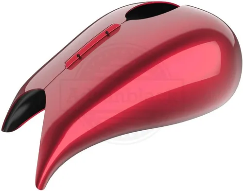 Vista 121 de Cubierta de tanque de combustible estirada para motocicleta Harley, cubiertas de tanque de 1 galón, protectores de combustible. Compatible