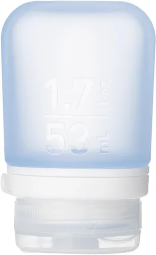 Vista 36 de Humangear GoToob, pequeño padre, Agua (Aqua)), HG3161 Refillable & Leak-Proof Silicone Travel Size Bottles with Locking Cap for Toiletries