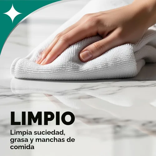 Vista 2 de Weiman Kit de Limpiador y Sellador Diario Desinfectante para Granito y Piedra - Para Granito, Mármol, Cuarzo, Cuarcita, Pizarra - Limpiador Diario
