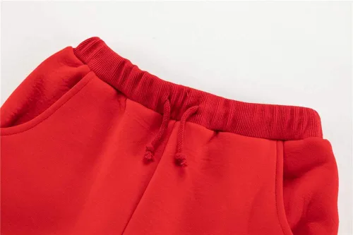 Vista 3 de UNACOO Pantalones casuales suaves y cálidos con forro polar Sherpa para niños y niñas (de 3 a 12 años)