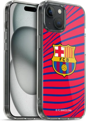 Vista 91 de Head Case Designs Funda de gel suave con licencia oficial del FC Barcelona Barca Crest Graphics [protección de grado militar] compatible con Apple