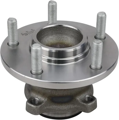 Vista 6 de Par de 2 bujes de rueda trasera y conjunto de rodamientos para modelos Mazda 3 2004-2008 sin ABS