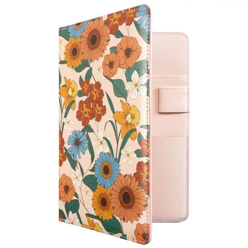 Vista 41 de CoBak Libreta para servidores de alta calidad: organizador de cartera de camarero de 5.12 x 7.91 pulgadas en piel auténtica, con 8 bolsillos