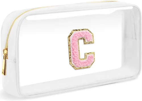 Vista 17 de Bolsa de Maquillaje Transparente Pequeña Bolsa de Cosméticos Bolsa de Viaje de Artículos de Aseo Bolsa Transparente con Cremallera Bolso Organizador
