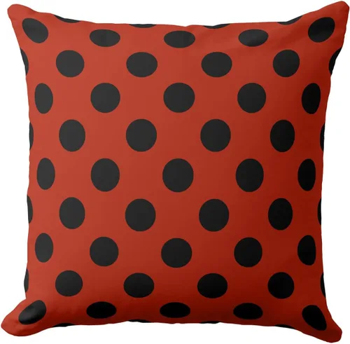 Vista 11 de Fundas de almohada de lunares negros sobre beige de 16 x 16 pulgadas, fundas de almohada decorativas rústicas y cuadradas para decoración del sofá