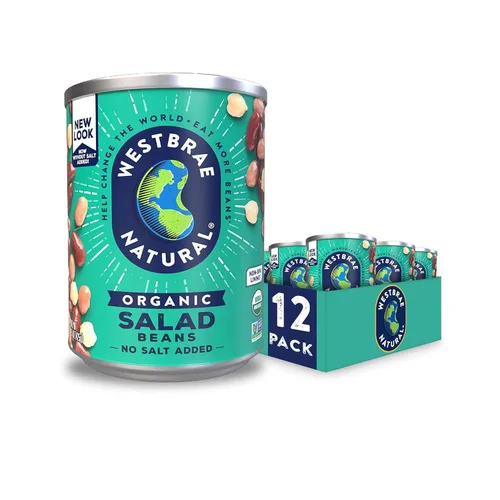 Vista 10 de Westbrae Natural Frijoles negros orgánicos, 15 onzas (paquete de 12)