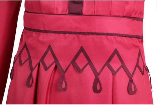 Vista 6 de Disfraz de Alma Madrigal para mujer vestido largo de uniforme recto vestido de cosplay de Abuela Mirabel ropa de Halloween