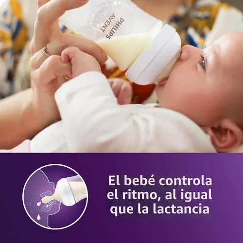 Vista 9 de Philips Avent Set de regalo natural para recién nacido: 6 botellas, chupete
