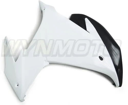 Vista 8 de FLPRO - Kit de carenado completo de motocicleta para Yamaha FZ6R 2009 2010 09 10 FZ-6R carrocería de plástico ABS brillante blanco negro