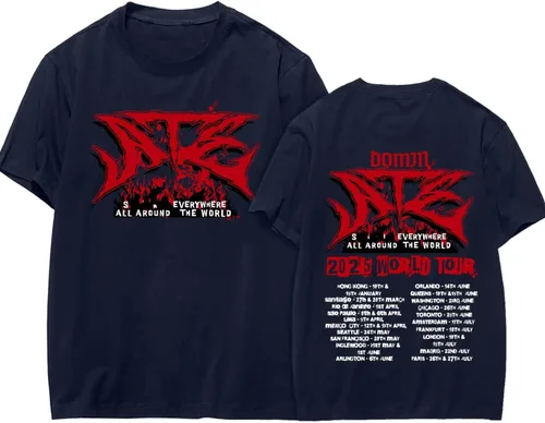 Vista 12 de KPOP Skz Camiseta Nuevo Álbum Tee Bangchan Jisung Felix Hyunjin Merch Tops