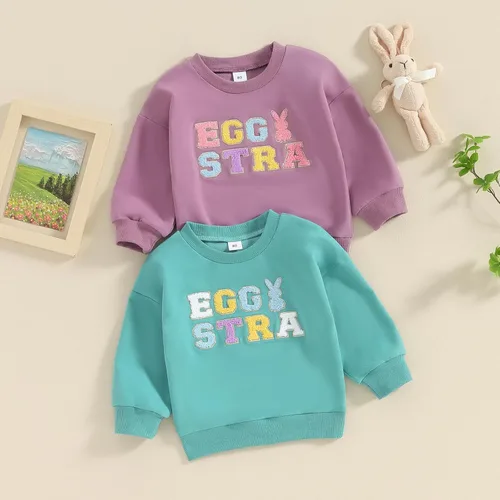 Vista 7 de Disfraz de Halloween para bebé, sudadera de calabaza con cuello redondo, suéter de manga larga, ropa de otoño