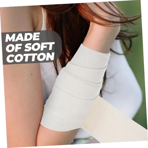 Vista 3 de Ipetboom 1roll Elastic Tubular Stockinette Bandage High Elasticity Cotton Sleeve for Dressing and Support for Wrapping Wrists Convenient