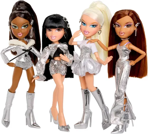 Vista 8 de Bratz Charmz Yasmin Muñeca de moda con pulsera de encanto coleccionable