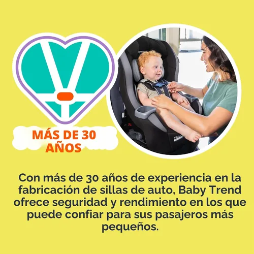 Vista 15 de Baby Trend Trooper™ Slim 3 en 1 Asiento de coche convertible, Gris Dash