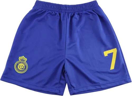 Vista 4 de MYLIPO #7 Camiseta de fútbol para niños, conjunto de fútbol juvenil, calcetines deportivos a juego para proteger los pies, adecuado para niños