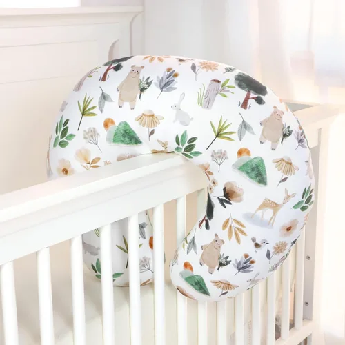 Vista 5 de Funda de almohada de lactancia, 1 unidad, funda de almohada de lactancia extraíble para almohadas de lactancia, funda súper suave y cómoda